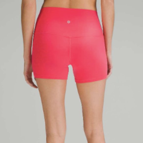 (2290-2291) NWT Lululemon Align High-Rise Short 4" in LIP GLOSS sizes 8/10 - Picture 4 of 5